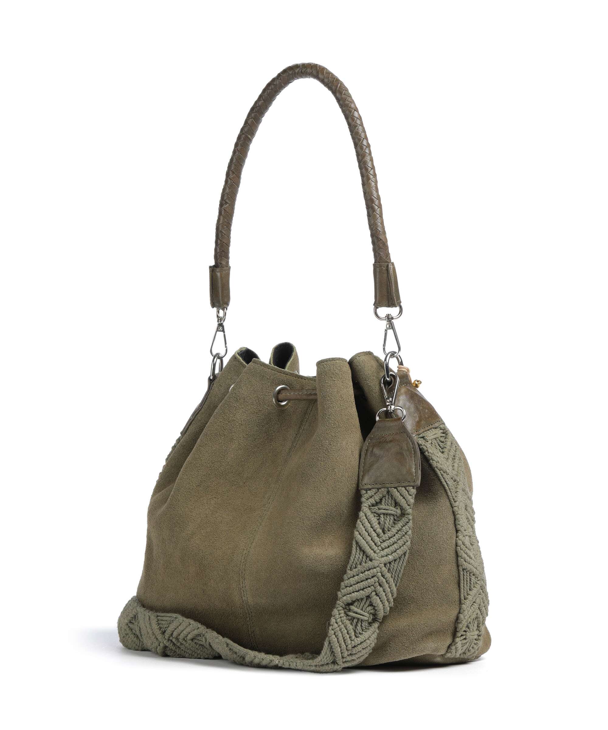 Anokhi Bucket bag olive