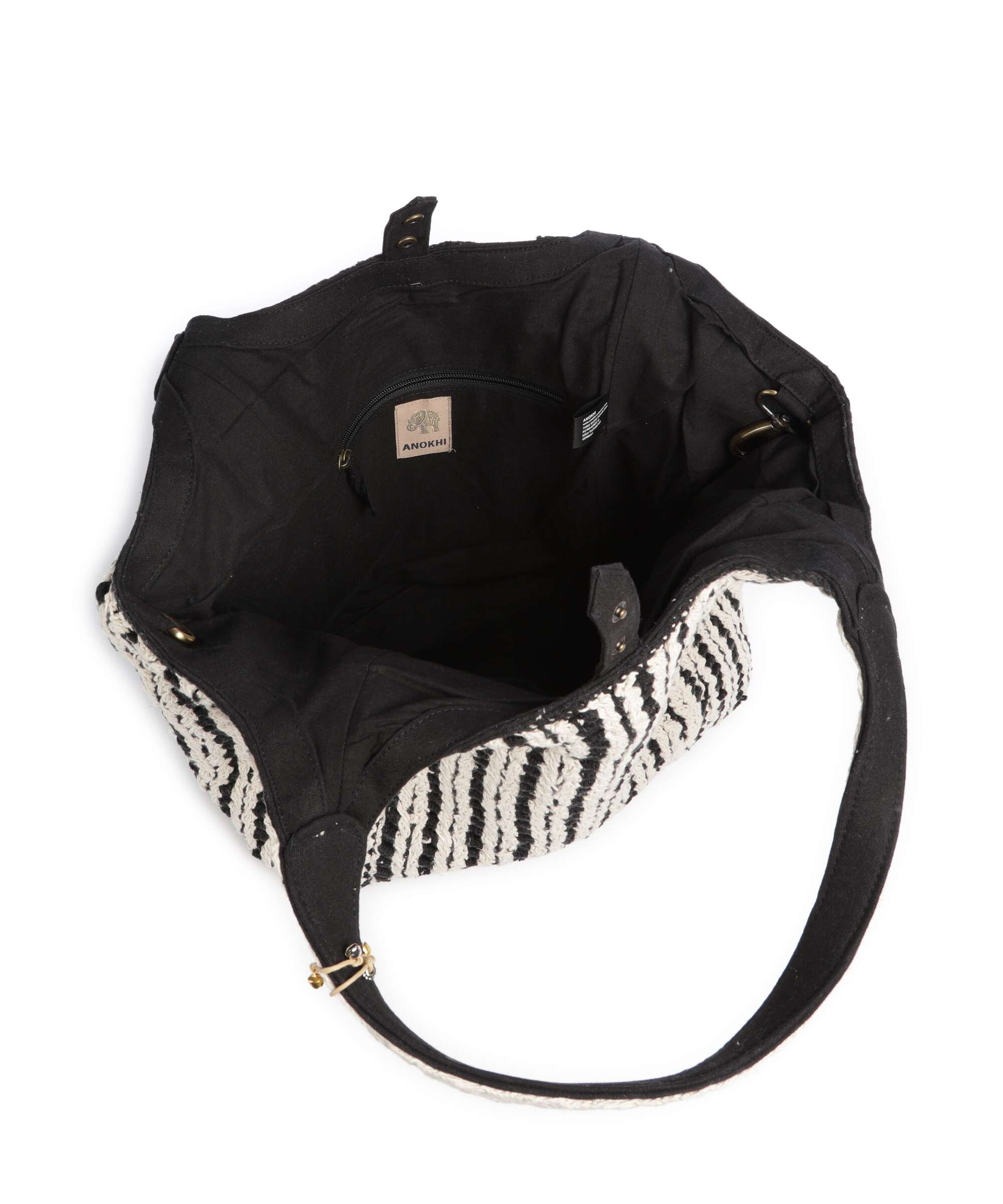 Anokhi Tote bag black/white