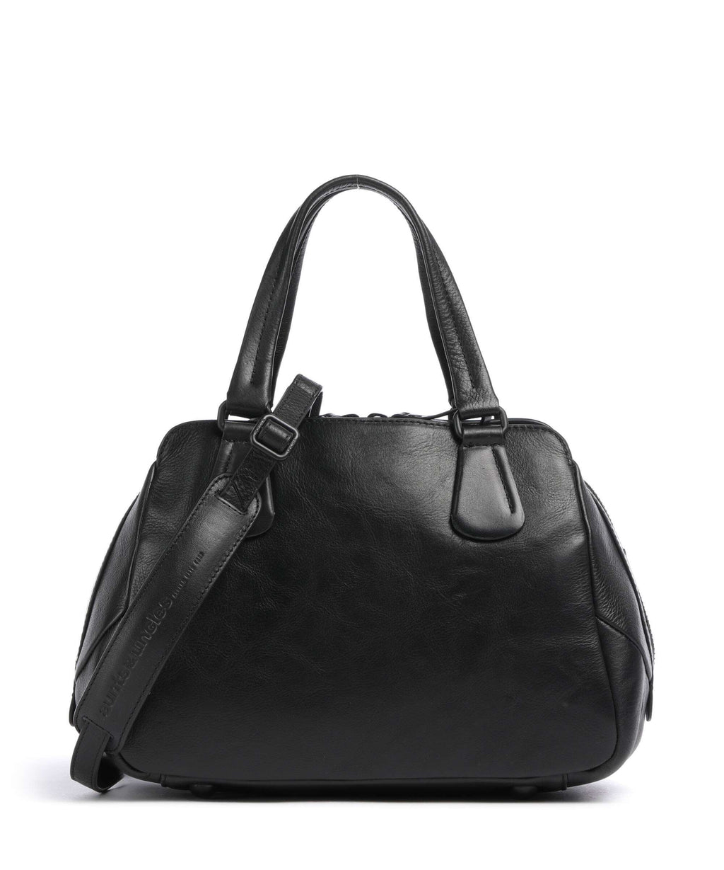 Aunts & Uncles Grandma's Luxury Club Mrs. Peanut Brittle Handbag black smoke