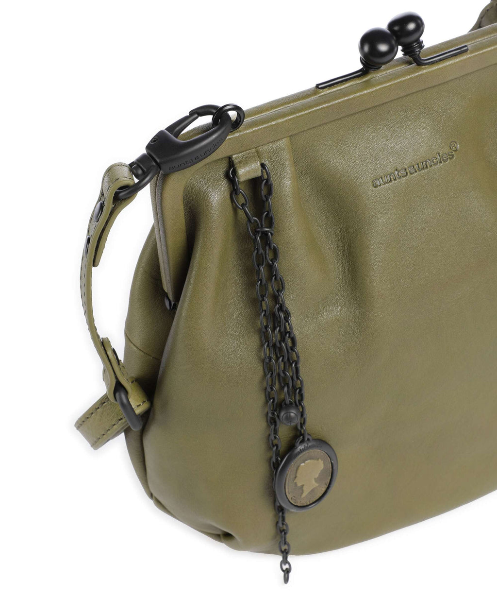 Aunts & Uncles Grandma's Luxury Club Mrs. Fortune Cookie Crossbody bag olive branch