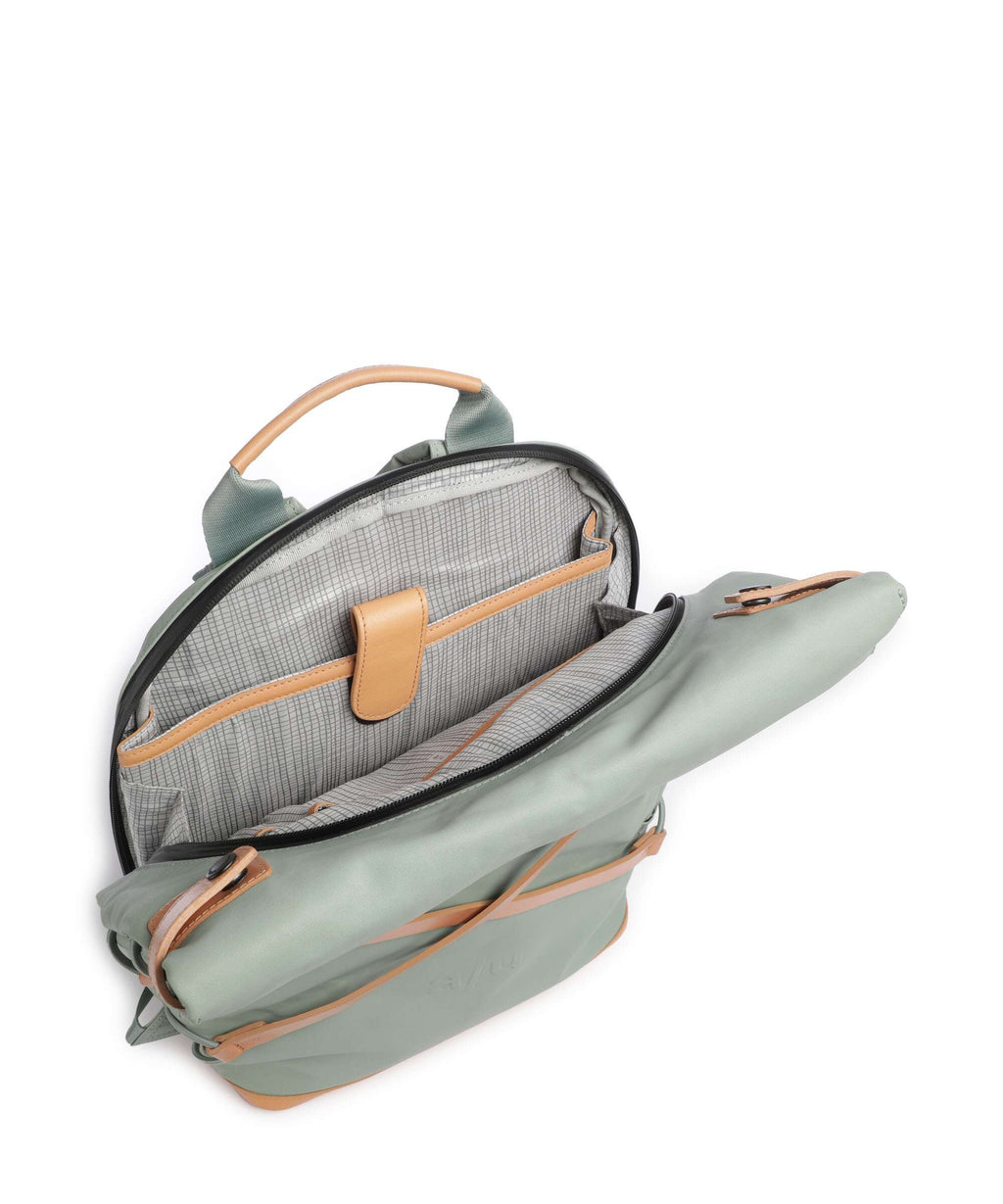 Aunts & Uncles Japan Osaka Rolltop backpack sage green