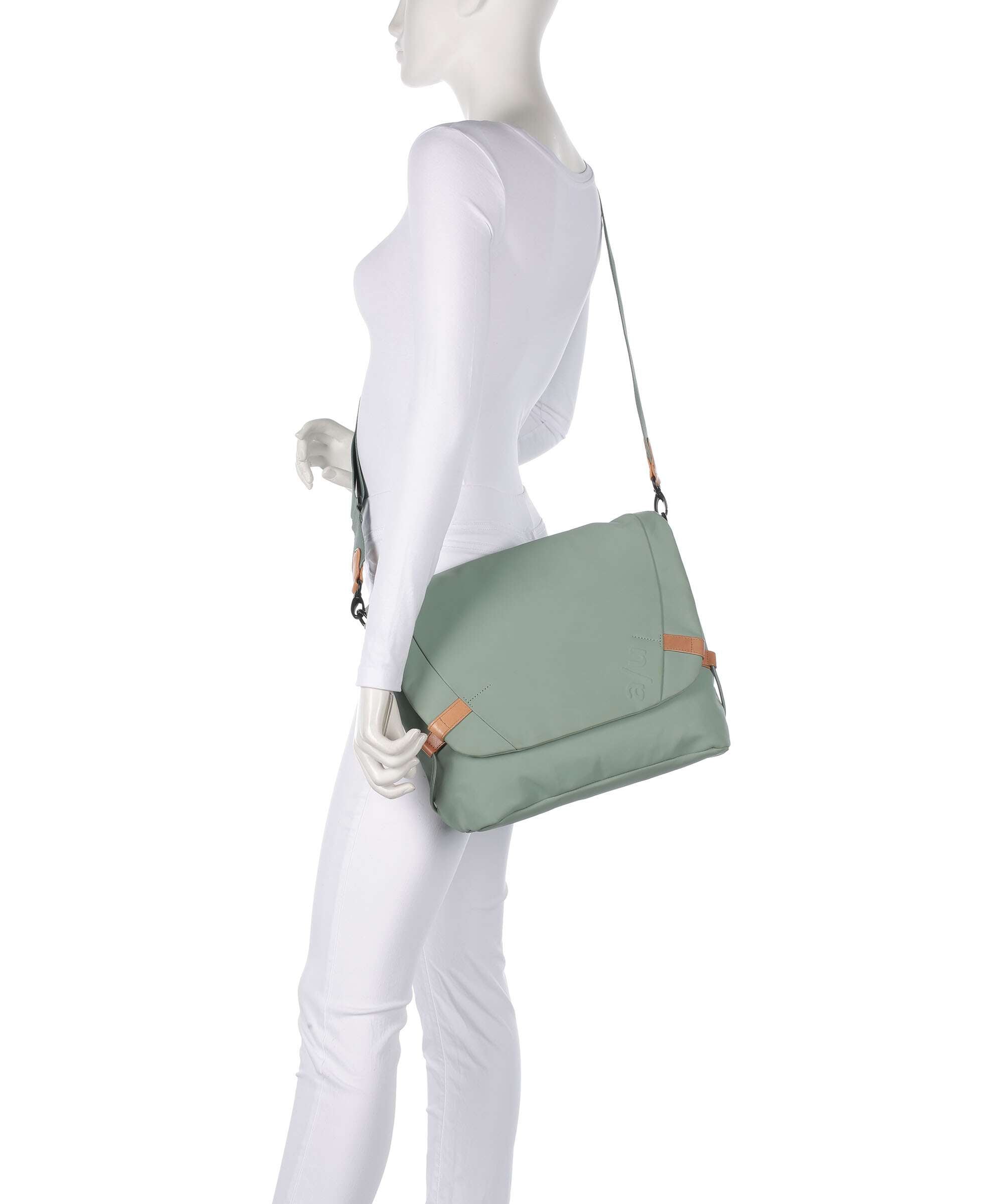 Aunts & Uncles Japan Matsumoto Messenger bag sage green