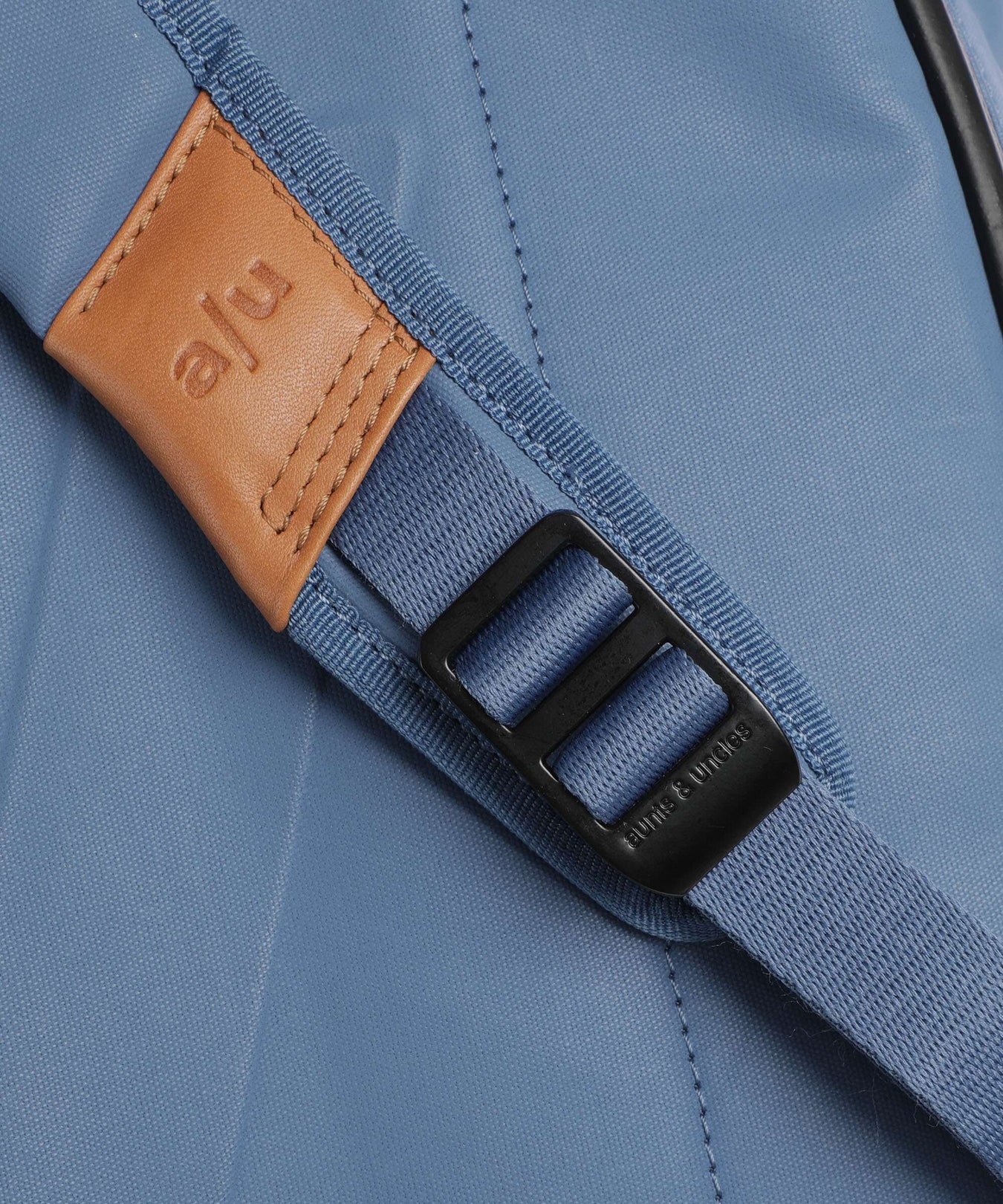 Aunts & Uncles Japan Wakayama Rolltop backpack blue jeans