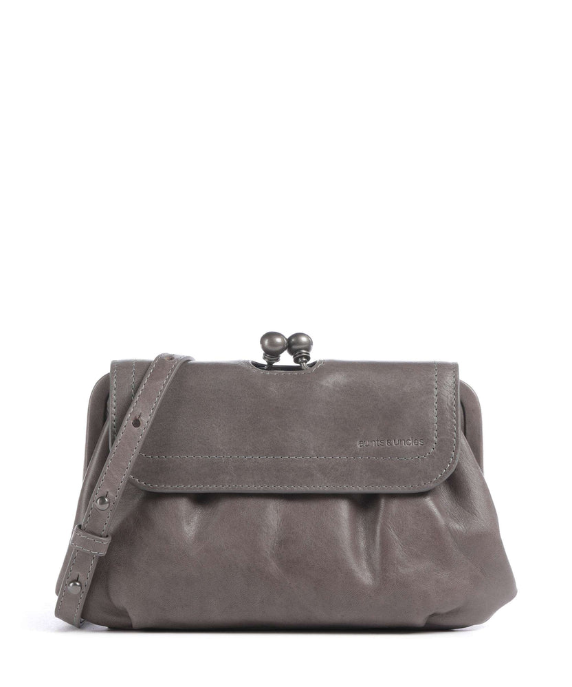 Aunts & Uncles Grandma's Luxury Club Mrs. Whoopie Pie Crossbody bag oyster grey