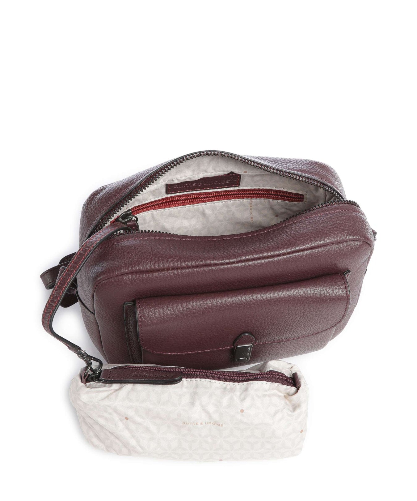 Aunts & Uncles Philocalists Posh Crossbody bag merlot
