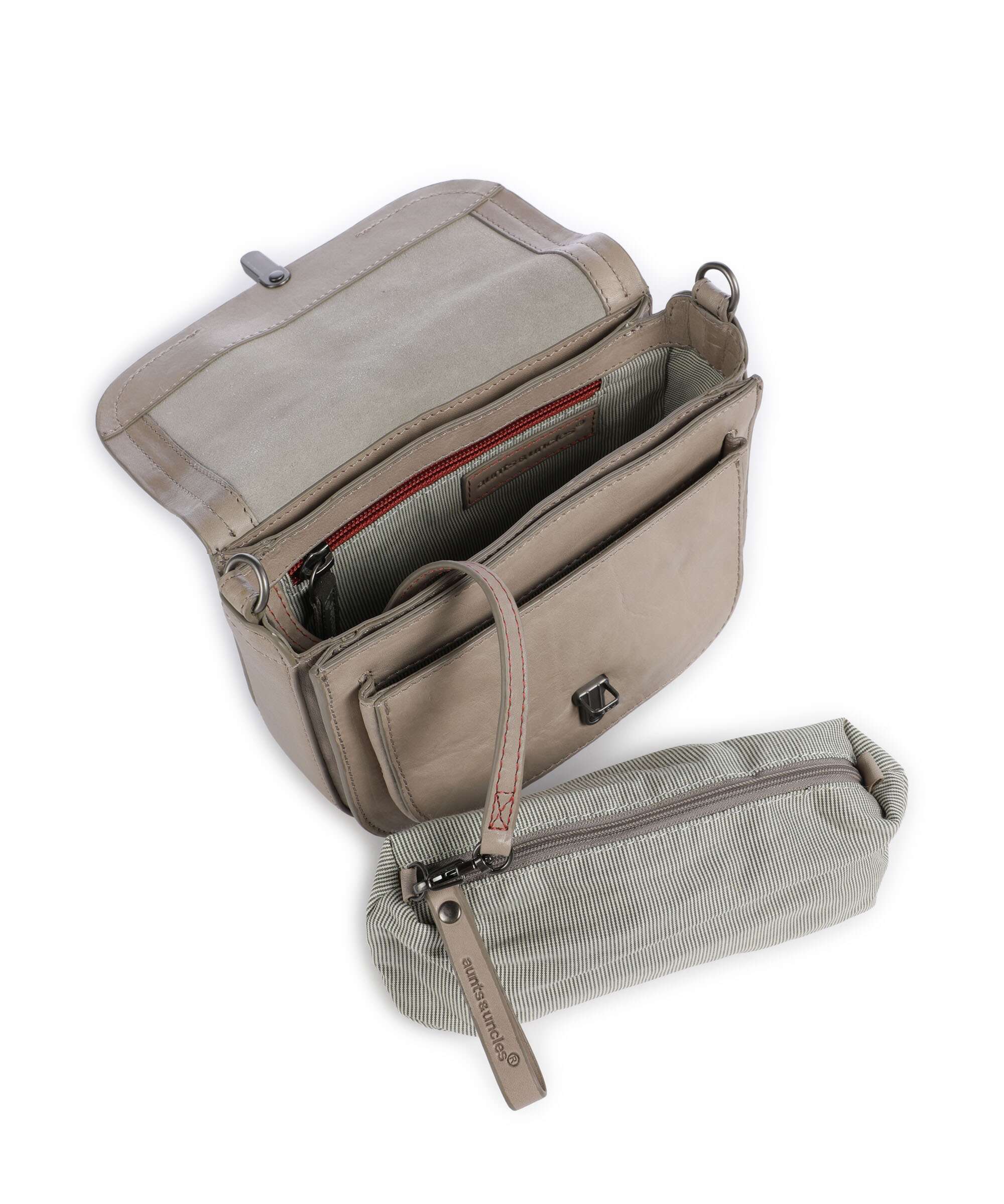 Aunts & Uncles Grandma's Luxury Club Mrs. Waffle Crossbody bag roasted cashew