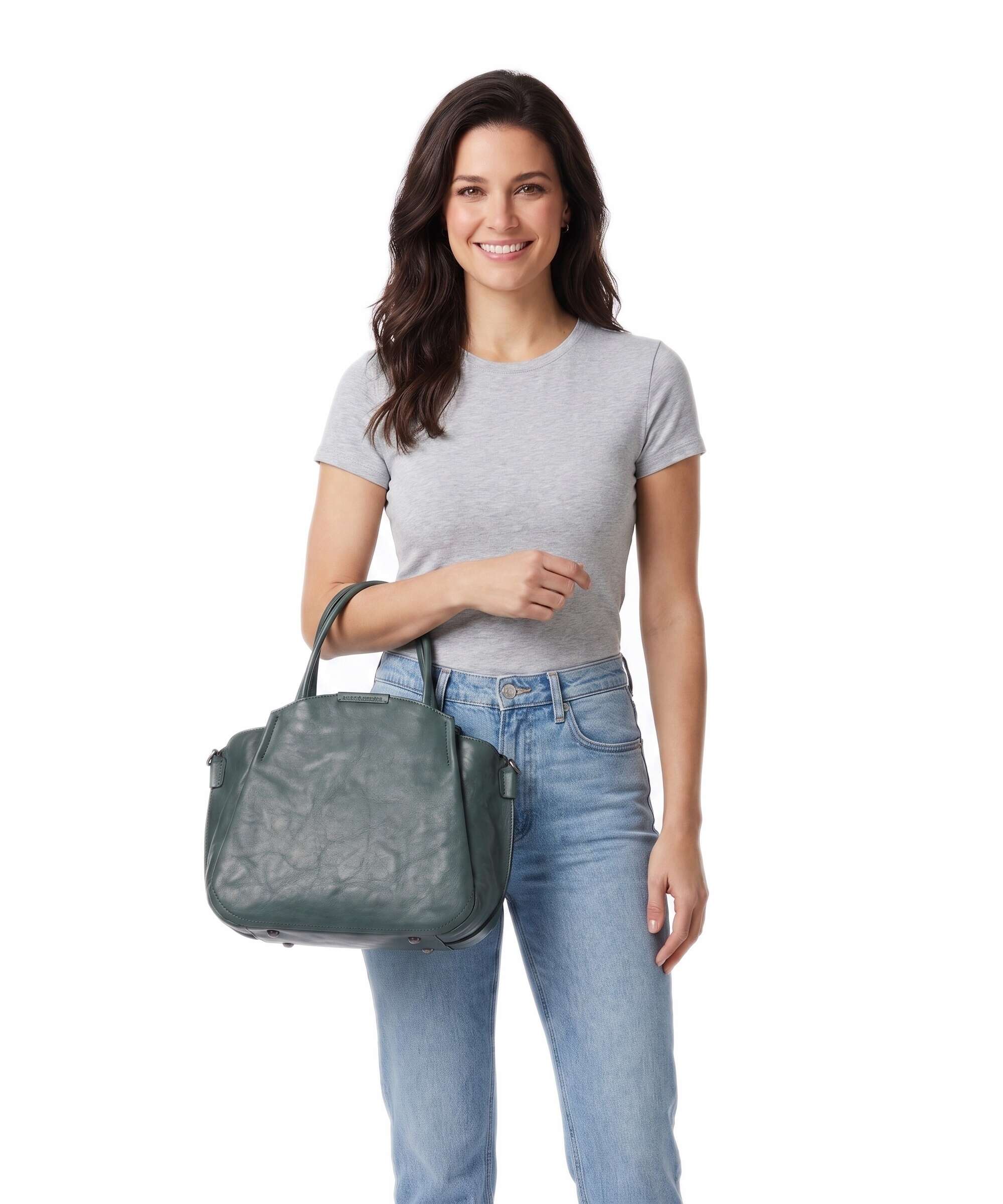Aunts & Uncles Grandma's Luxury Club Mrs. Chiffon Pie Handbag green jewel