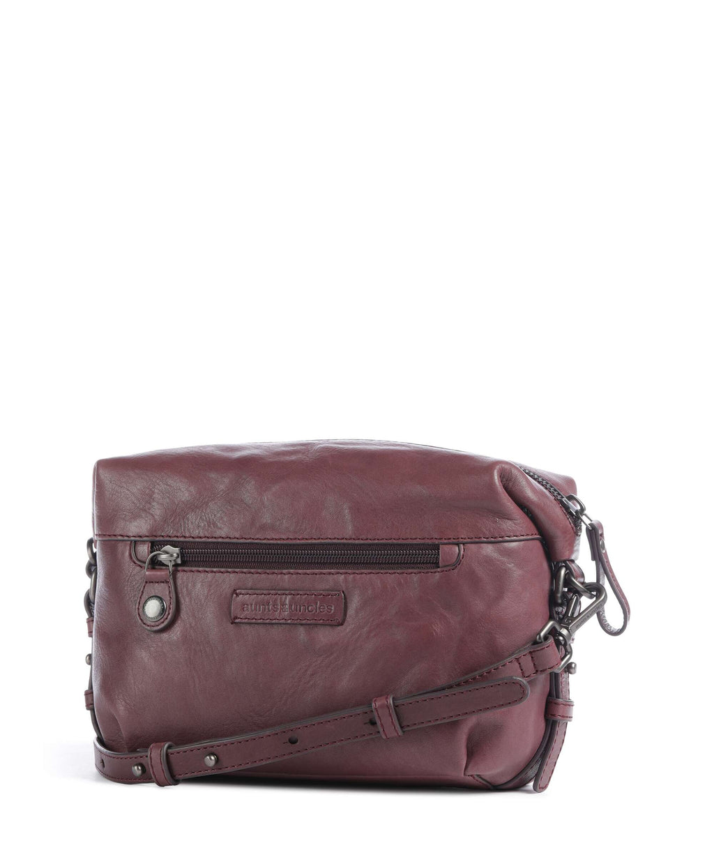 Aunts & Uncles Grandma's Luxury Club Mrs. Cannoli Crossbody bag dark cherry