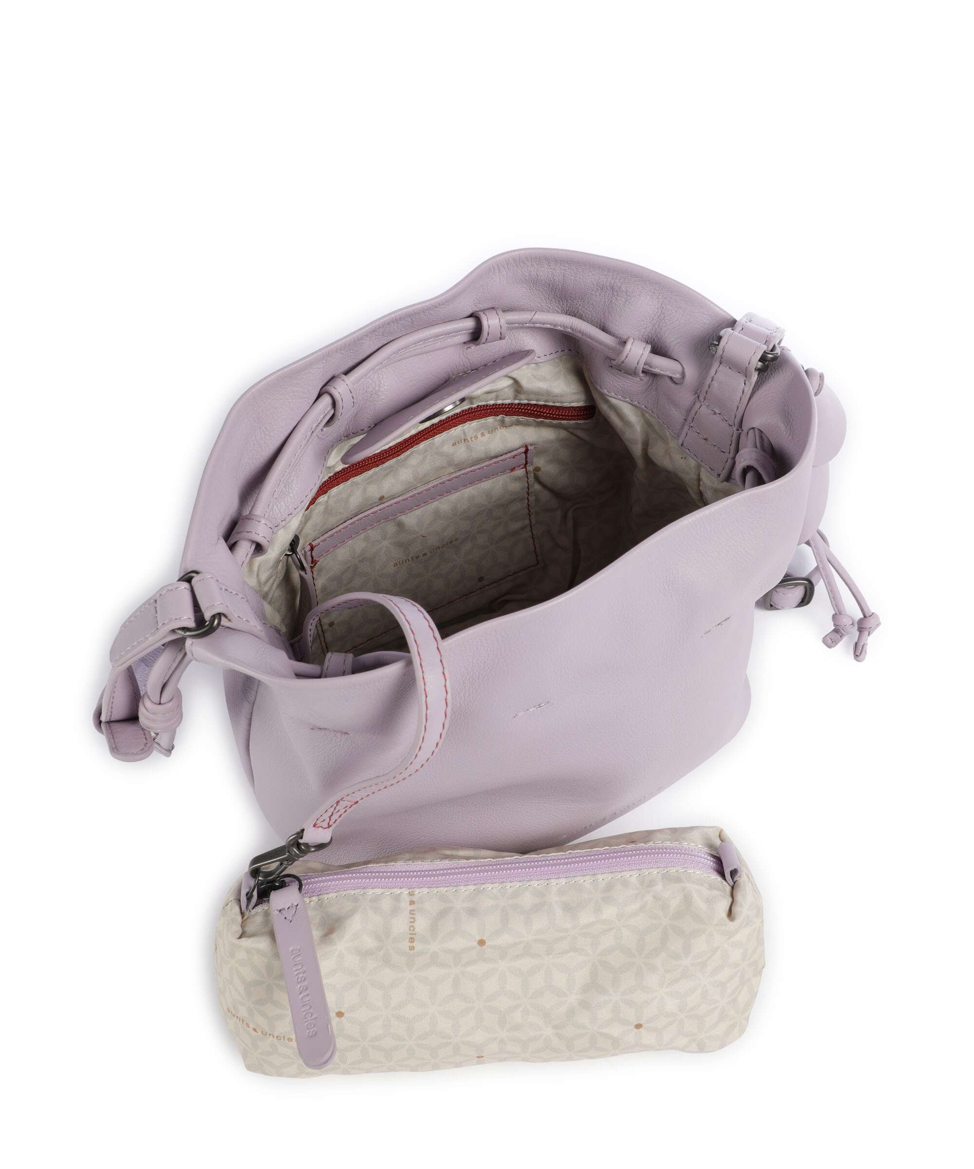 Aunts & Uncles Bohemian Vibes Fleur Bucket bag pale lilac