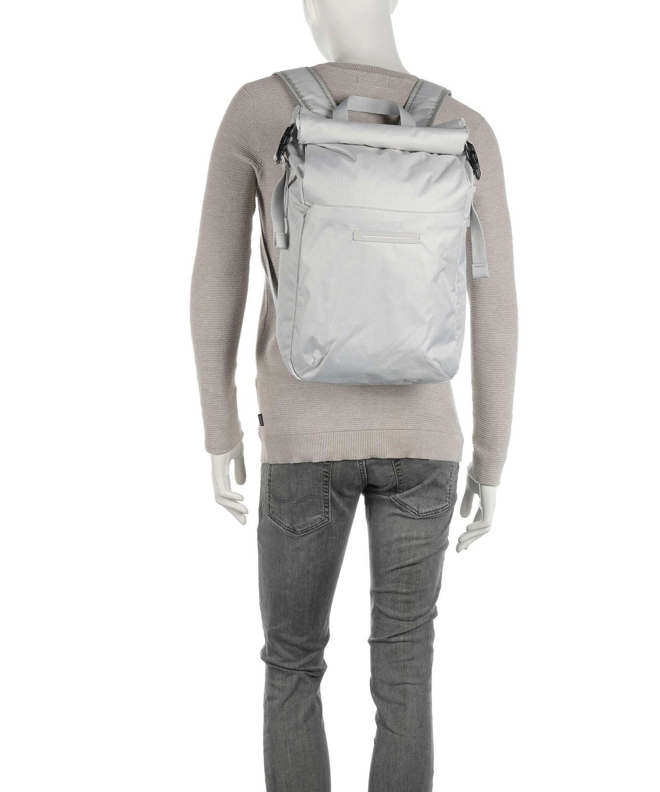 Horizn Studios Shibuya Rolltop backpack light quartz grey