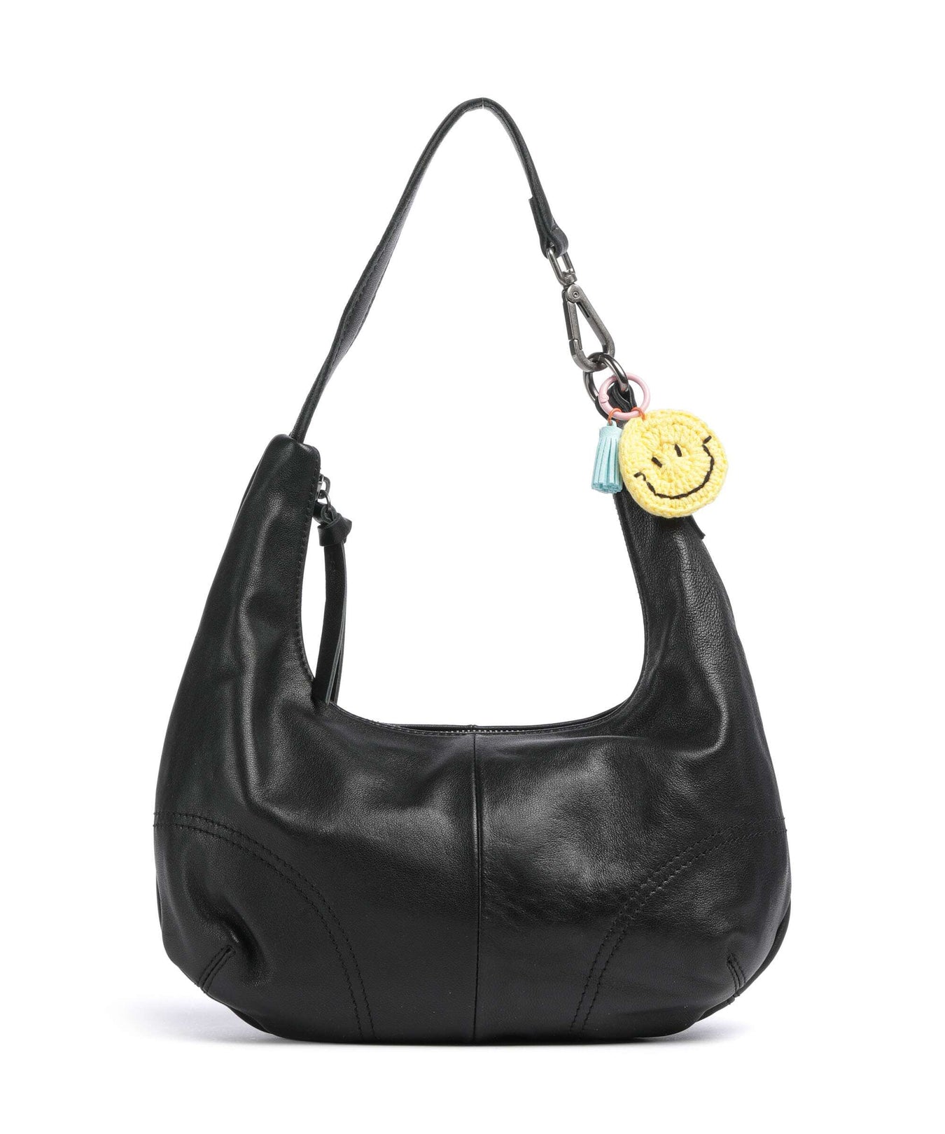 FredsBruder Take A Smile Hobo bag black
