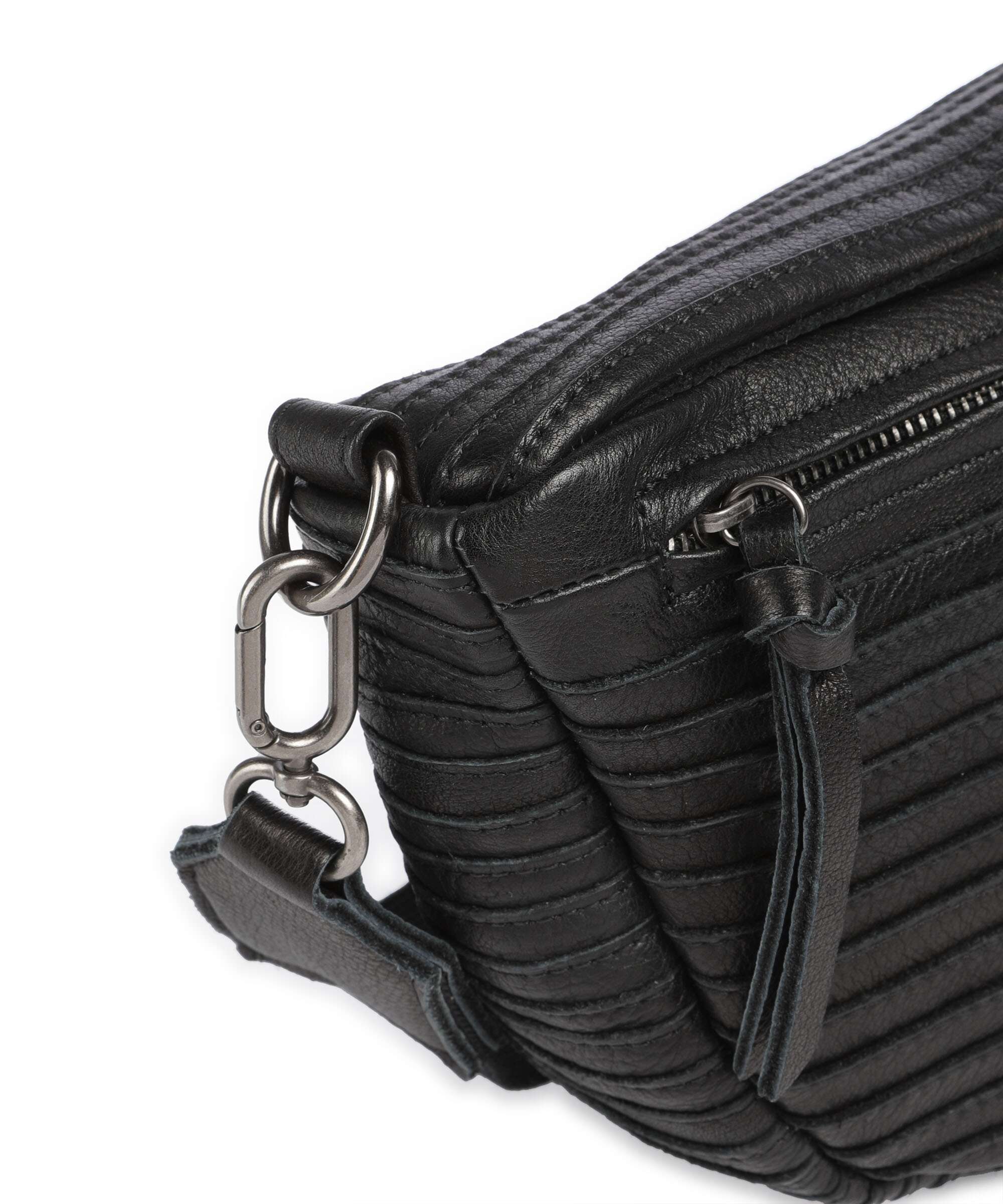 FredsBruder Check My Bag mini Crossbody bag black