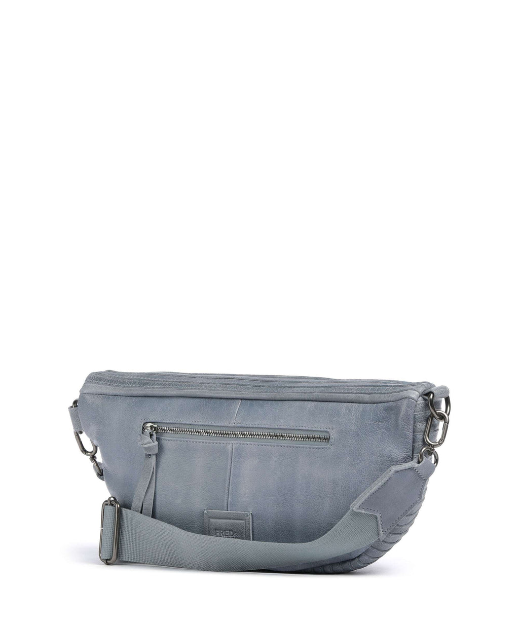 FredsBruder Check My Bag mini Crossbody bag sky blue