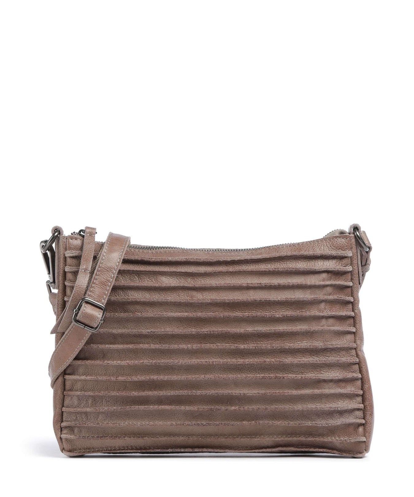 FredsBruder Bestseller Riffel Hobo bag dirty stone