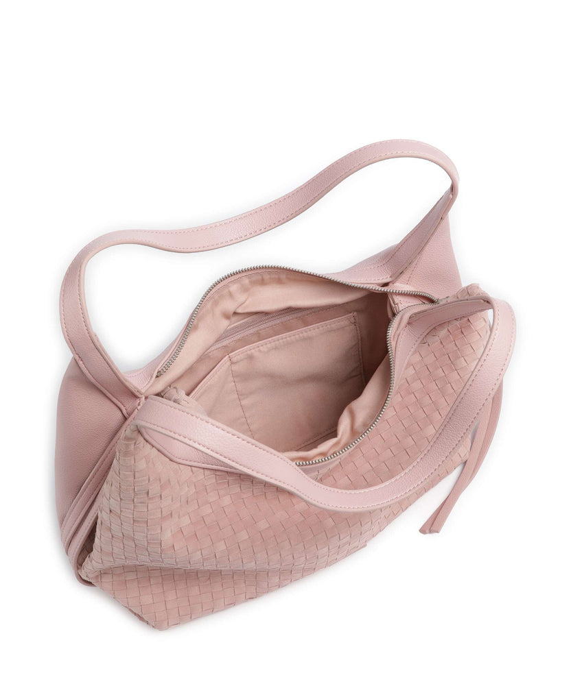FredsBruder Weave Harmony Hobo bag blush