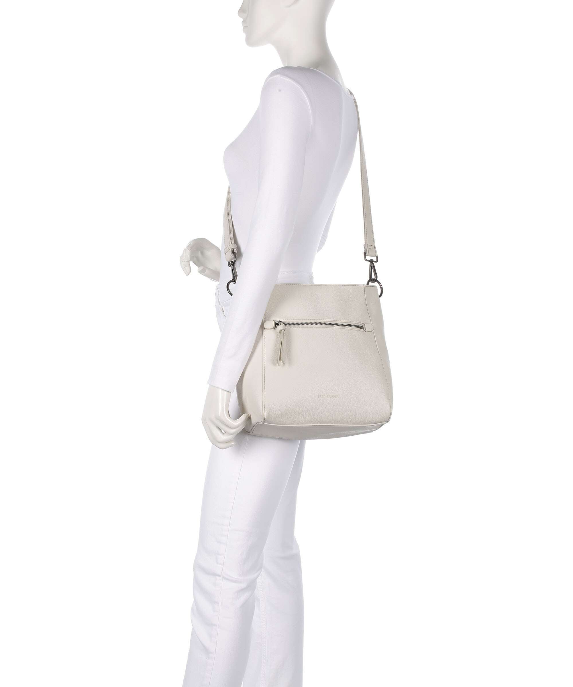 FredsBruder Good Vibes Only Midi Shoulder bag oat milk