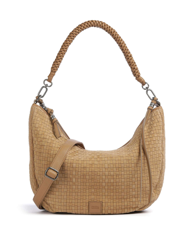 FredsBruder Natural Flow Hobo bag caramel