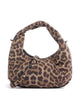 Les Visionnaires Greta Essential Cozy Mini Bolso de mano leo print