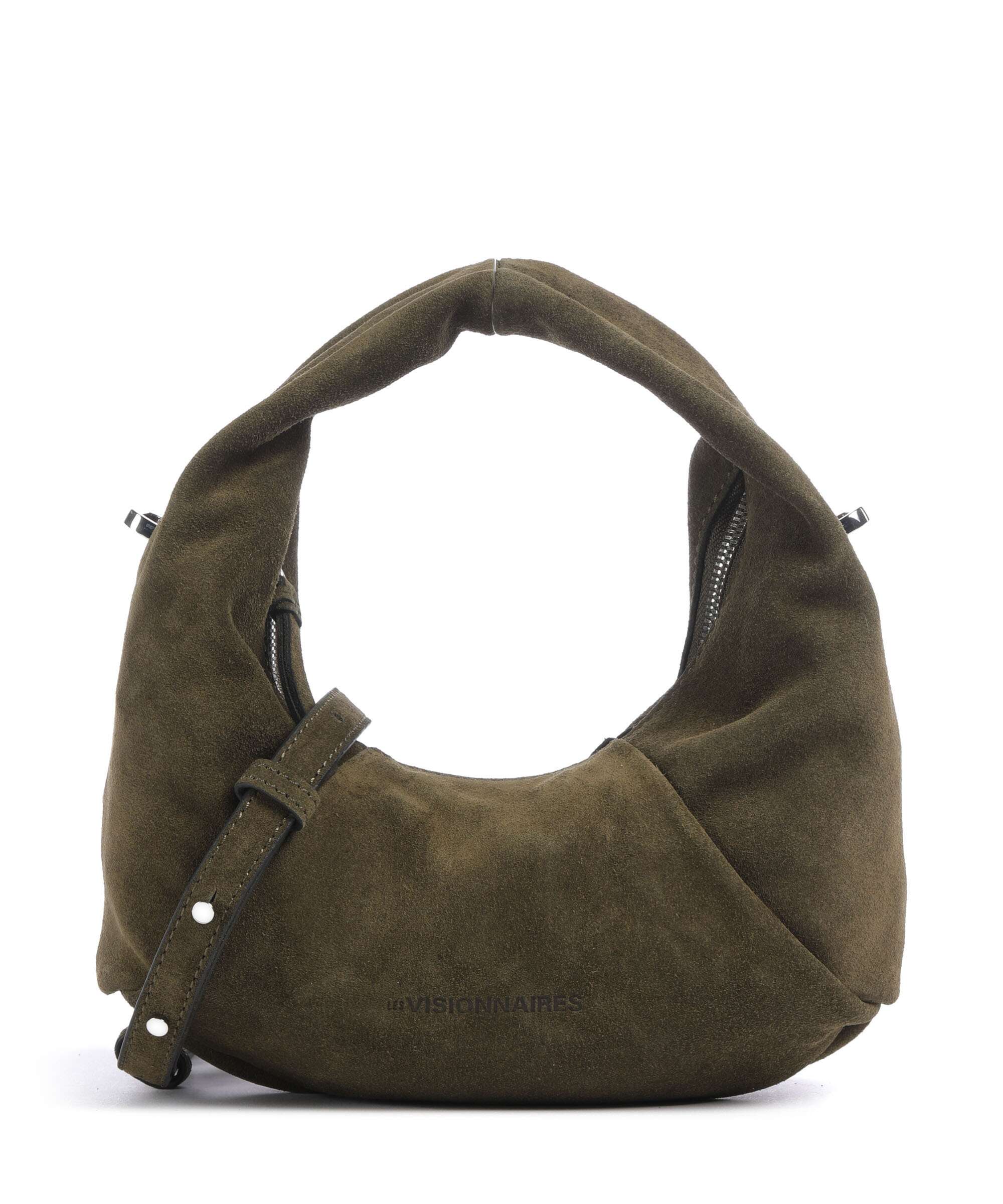Les Visionnaires Greta Essentil Cozy Mini Handbag deep jungle