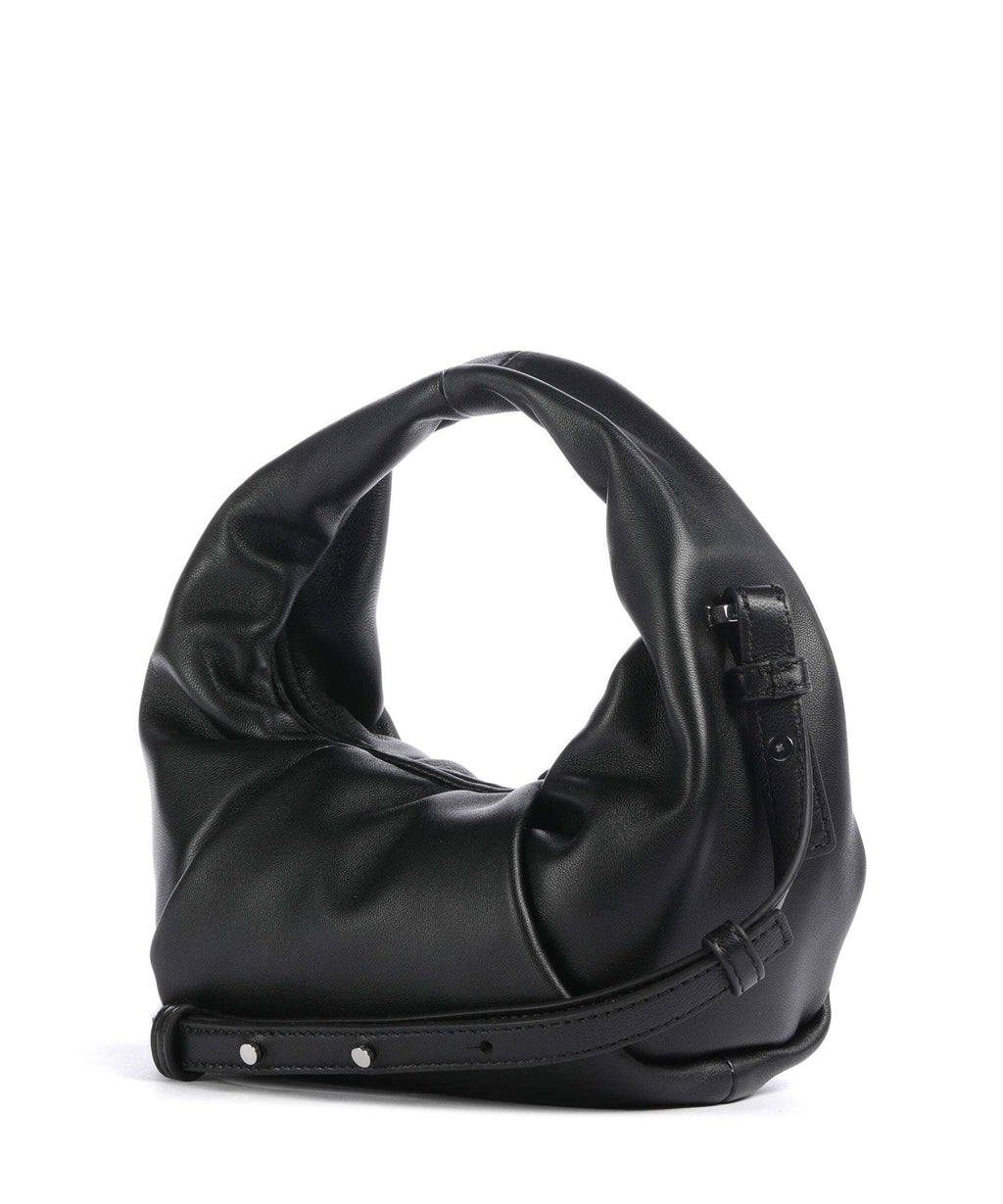 Les Visionnaires Greta Essential Silky Mini Crossbody bag black