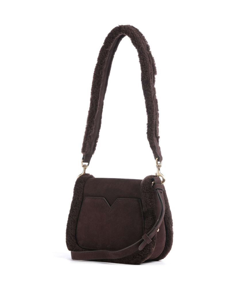 Les Visionnaires Elli Teddy Shoulder bag pecan