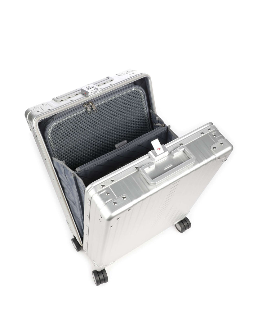 Aleon Classic 21 Vertical Business Spinner (4 wheels) platinum