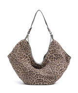 Les Visionnaires Amelie Cozy Chain Bolso de hobo leo print