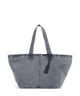 Les Visionnaires Alba Denim Essential Bolsa shopping washed denim