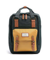 Doughnut Macaroon Mochila slate green/yellow