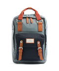 Doughnut Macaroon Backpack washed demin/nautical
