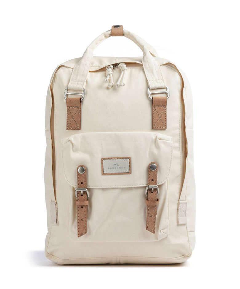 Doughnut Organic Macaroon Large Backpack beige