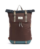 Doughnut Jungle Christopher Small Rolltop backpack brown