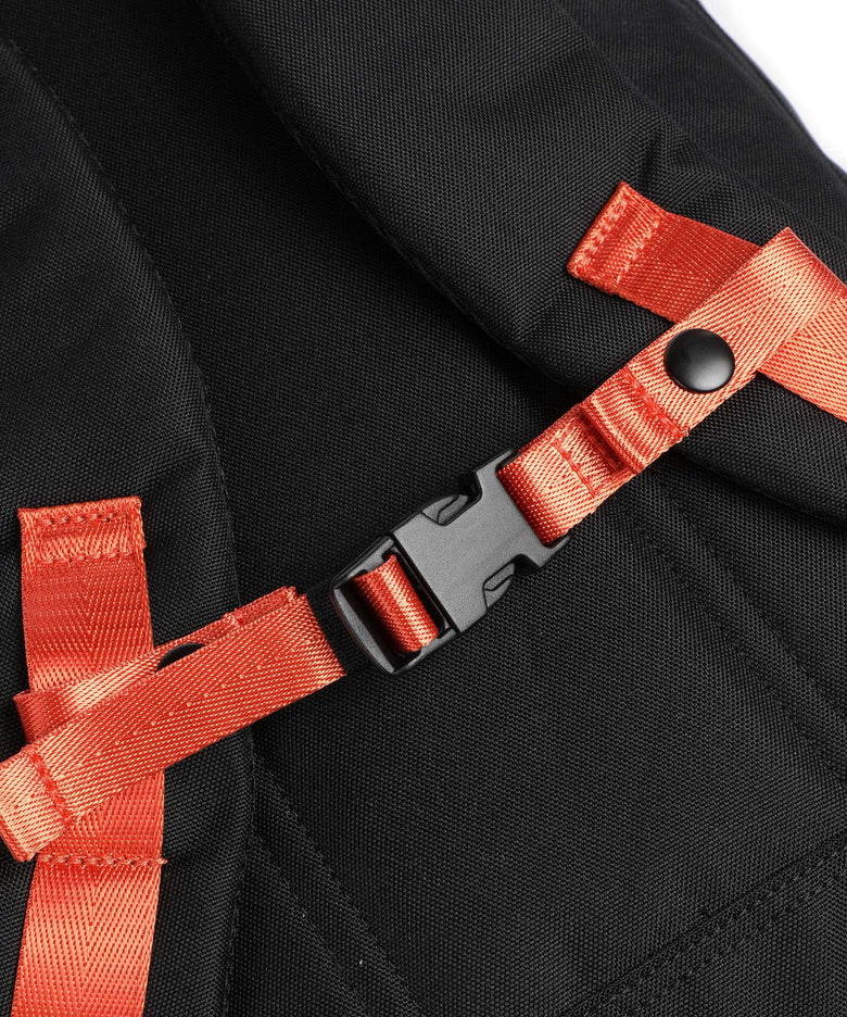 Doughnut The Dudes Christopher Dark Rolltop backpack black