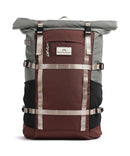 Doughnut Paratrooper Mochila roll-top brown/grey