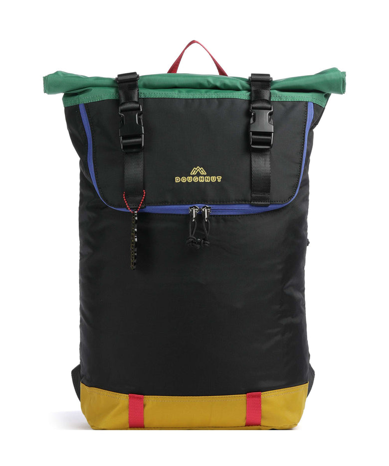 Doughnut Street Cruise Christopher Rolltop backpack black