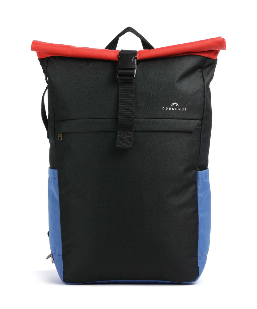 Doughnut Reborn Jetpack Rolltop backpack black/grapefruit