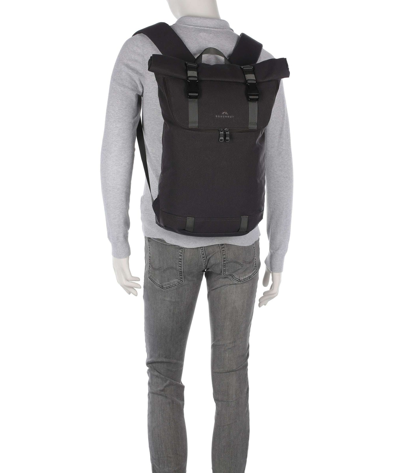 Doughnut Mediative Christopher Rolltop backpack sand 