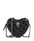 Kurt Geiger Kensington Heart Crossbody bag black