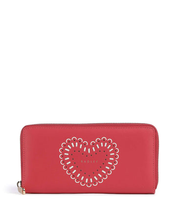 Radley London Valentines Monedero crimson