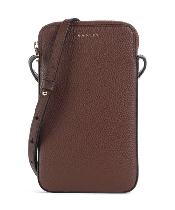 Radley London Bella Bolsa para móvil walnut