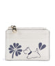 Radley London Cut Out Floral Tarjetero chalk