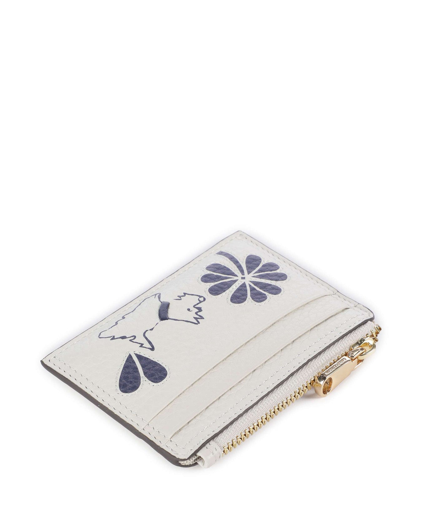 Radley London Cut Out Floral Credit card holder chalk