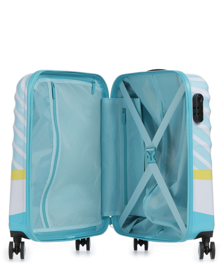 American Tourister Wavebreaker Disney Spinner (4 wheels) mickey blue kiss
