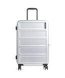 Samsonite Quadrix Maleta con 4 ruedas silver