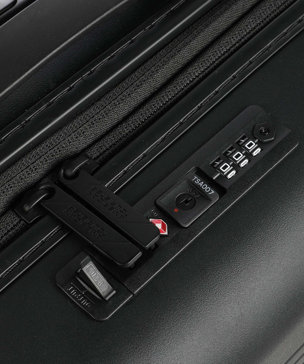 American Tourister Novastream Spinner (4 wheels) dark slate