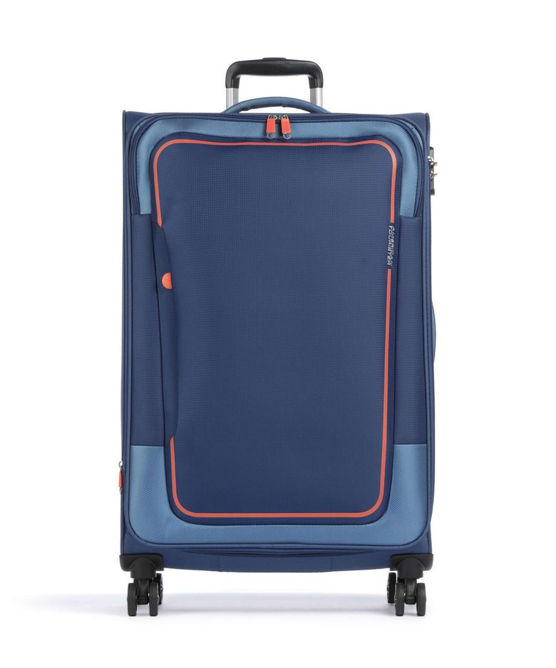 American Tourister Pulsonic Spinner (4 wheels) combat navy