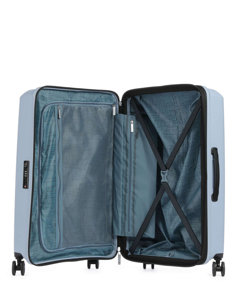 American Tourister Aerostep Spinner (4 wheels) soho grey