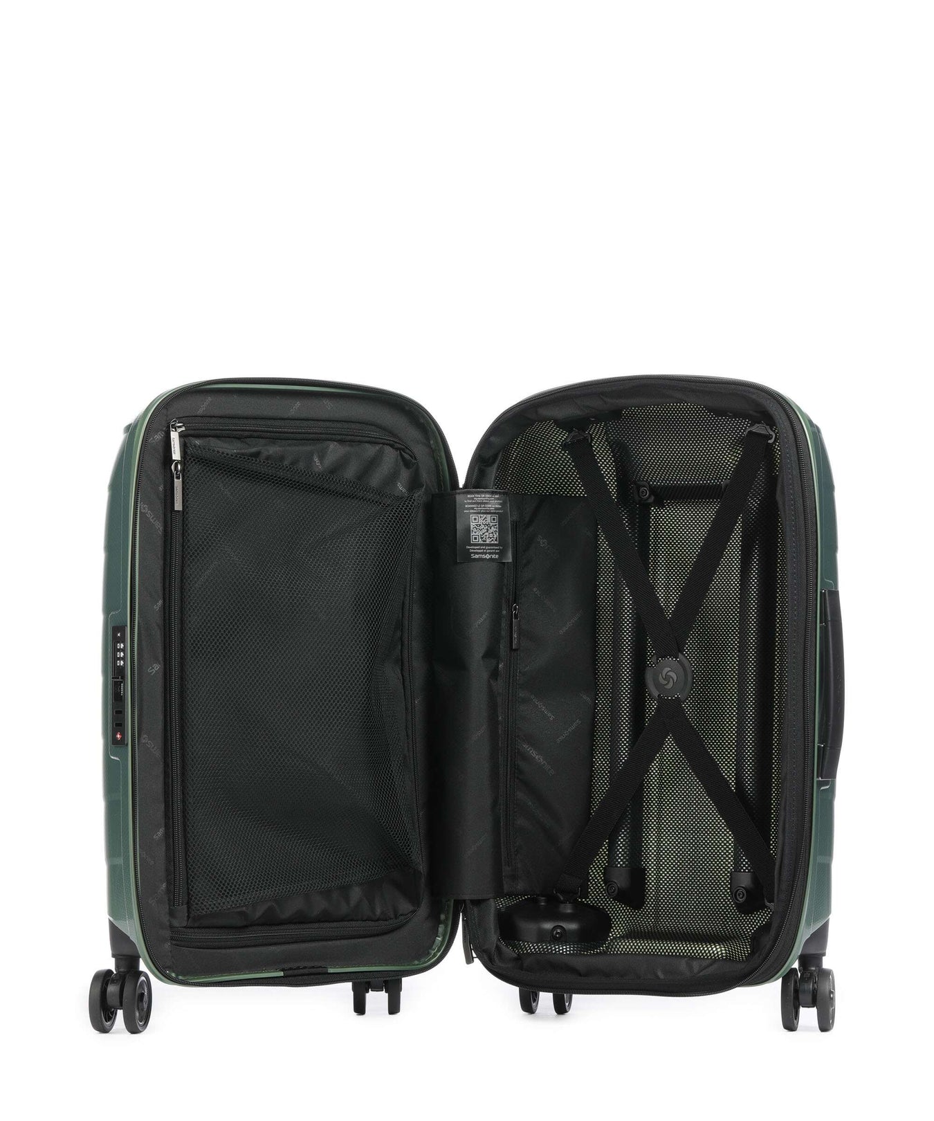 Samsonite Attrix EXP Spinner (4 wheels) basil green