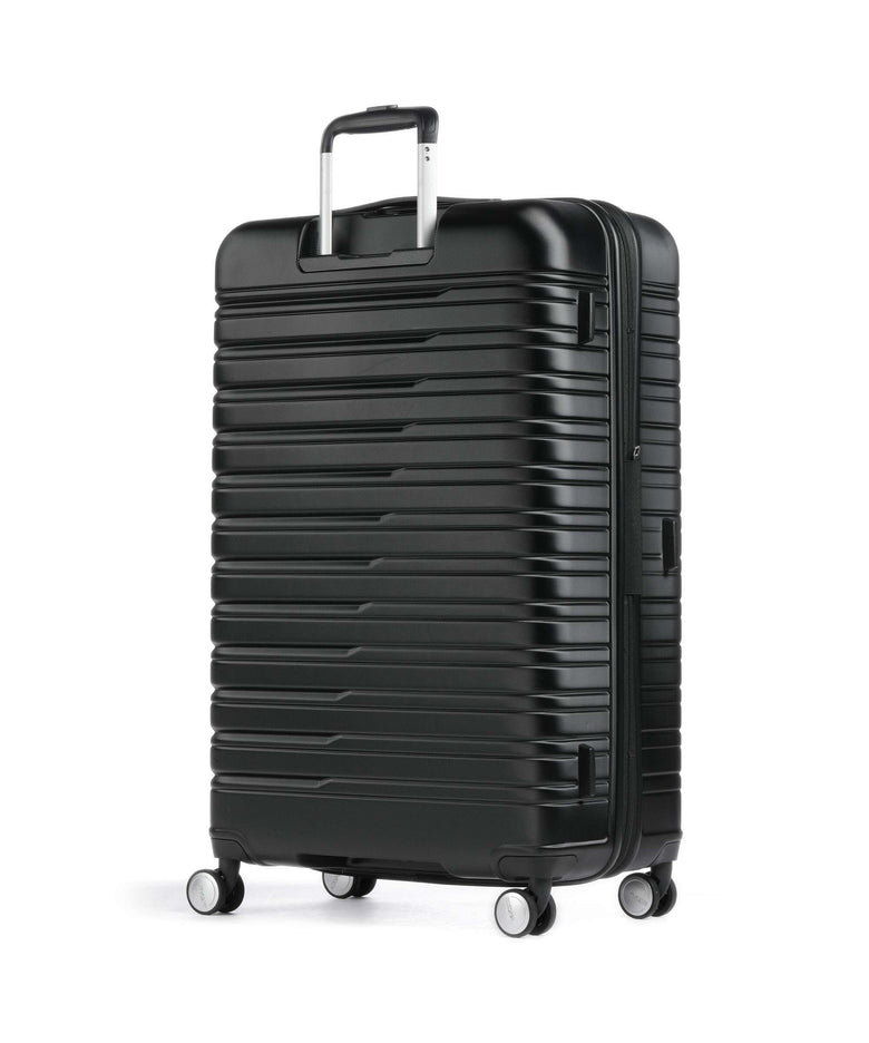 American Tourister Flashline Spinner (4 wheels) shadow black