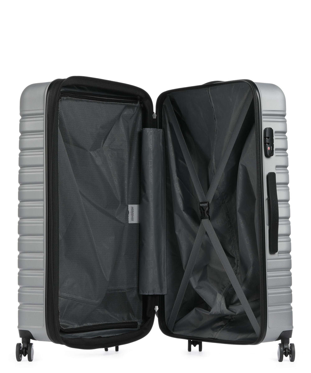American Tourister Flashline Spinner (4 wheels) sky silver